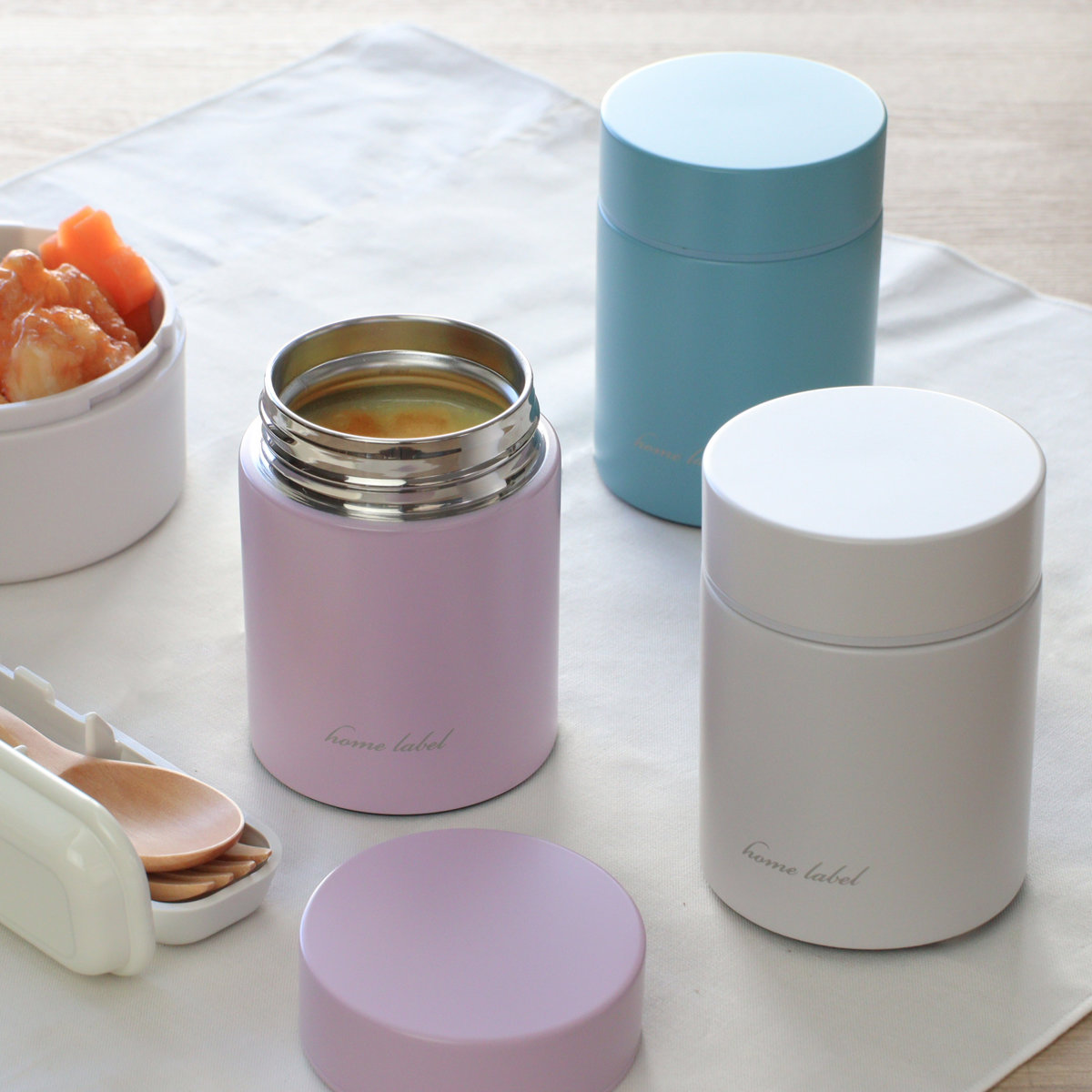 パール金属 スープジャー 165ml ホームレーベル フードマグ 保温