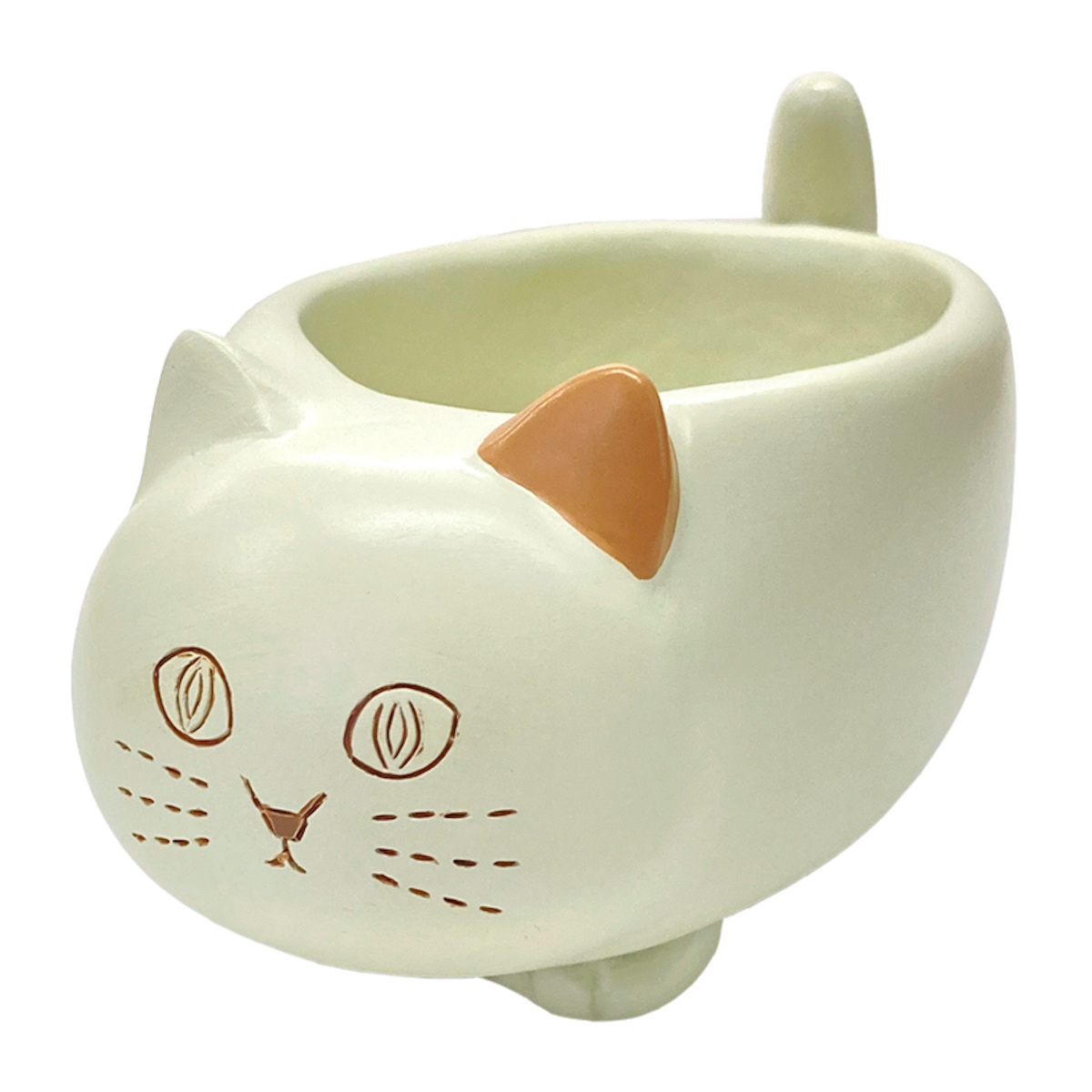 にゃこす(ΦωΦ)様お取り置きです。Ｎｏ．490 猫 レジン リボン ペンダント 卓上 収納 マルチケース にゃふにゃふ レジン マルチホルダー