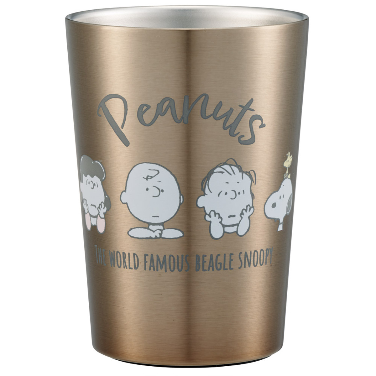 スケーター タンブラー 400ml スヌーピー PEANUTS ステンレス