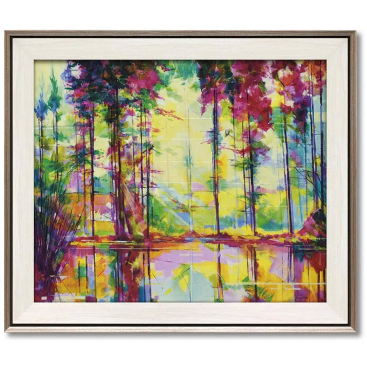 アートパネル ダグ イートン 70.5×60.5cm （ 絵画 絵 アート インテリア 額入り 壁掛け おしゃれ ゲル加工 風景画 ）の画像