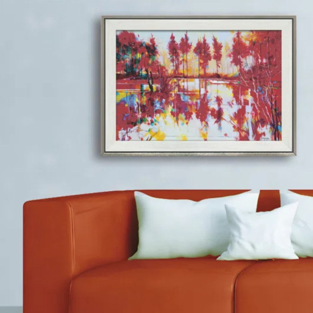 アートパネル ダグ イートン 78.5×56.5cm （ 絵画 絵 アート インテリア 額入り 壁掛け おしゃれ ゲル加工 風景画 ）の画像