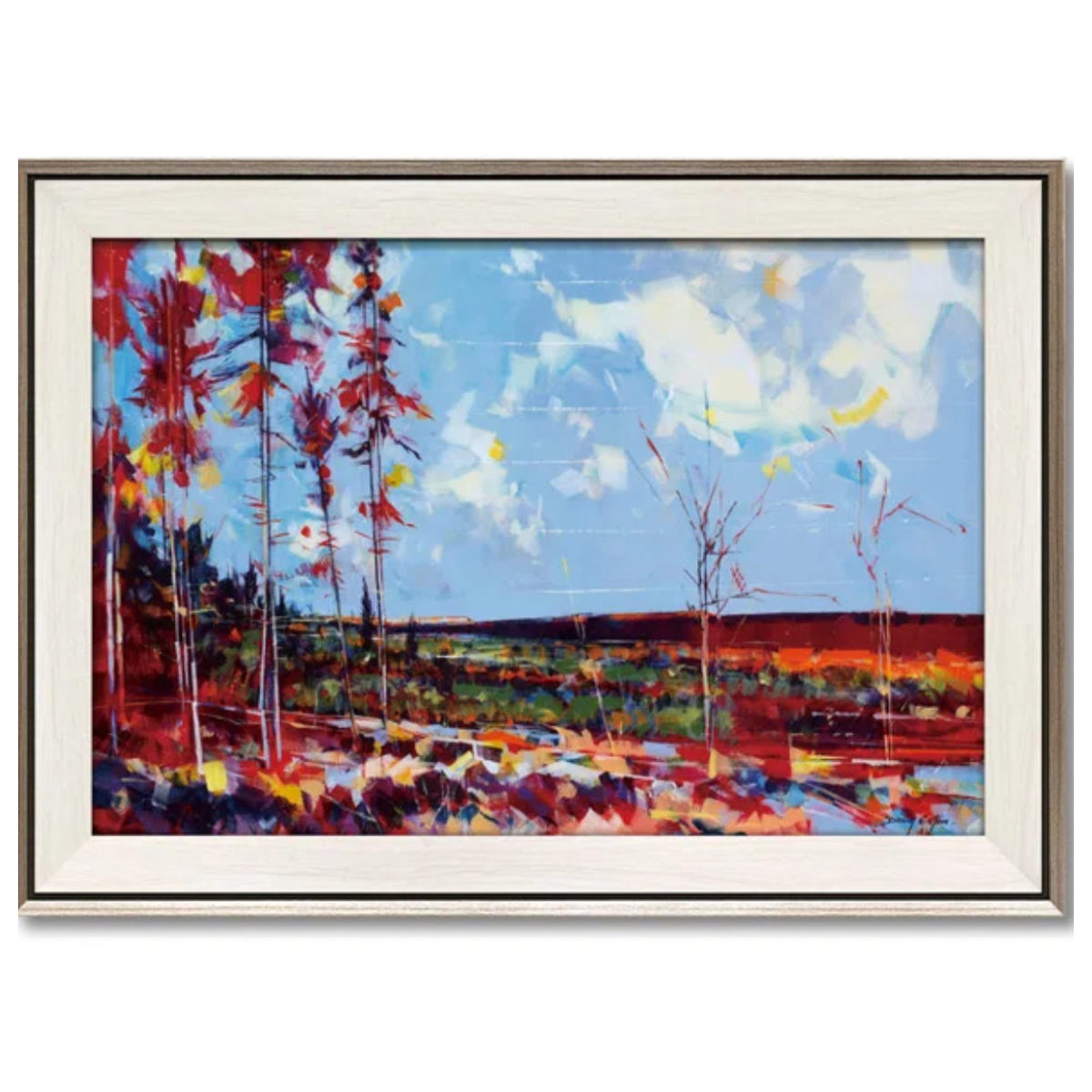 アートパネル ダグ イートン 78.5×56.5cm （ 絵画 絵 アート インテリア 額入り 壁掛け おしゃれ ゲル加工 風景画 ）の画像