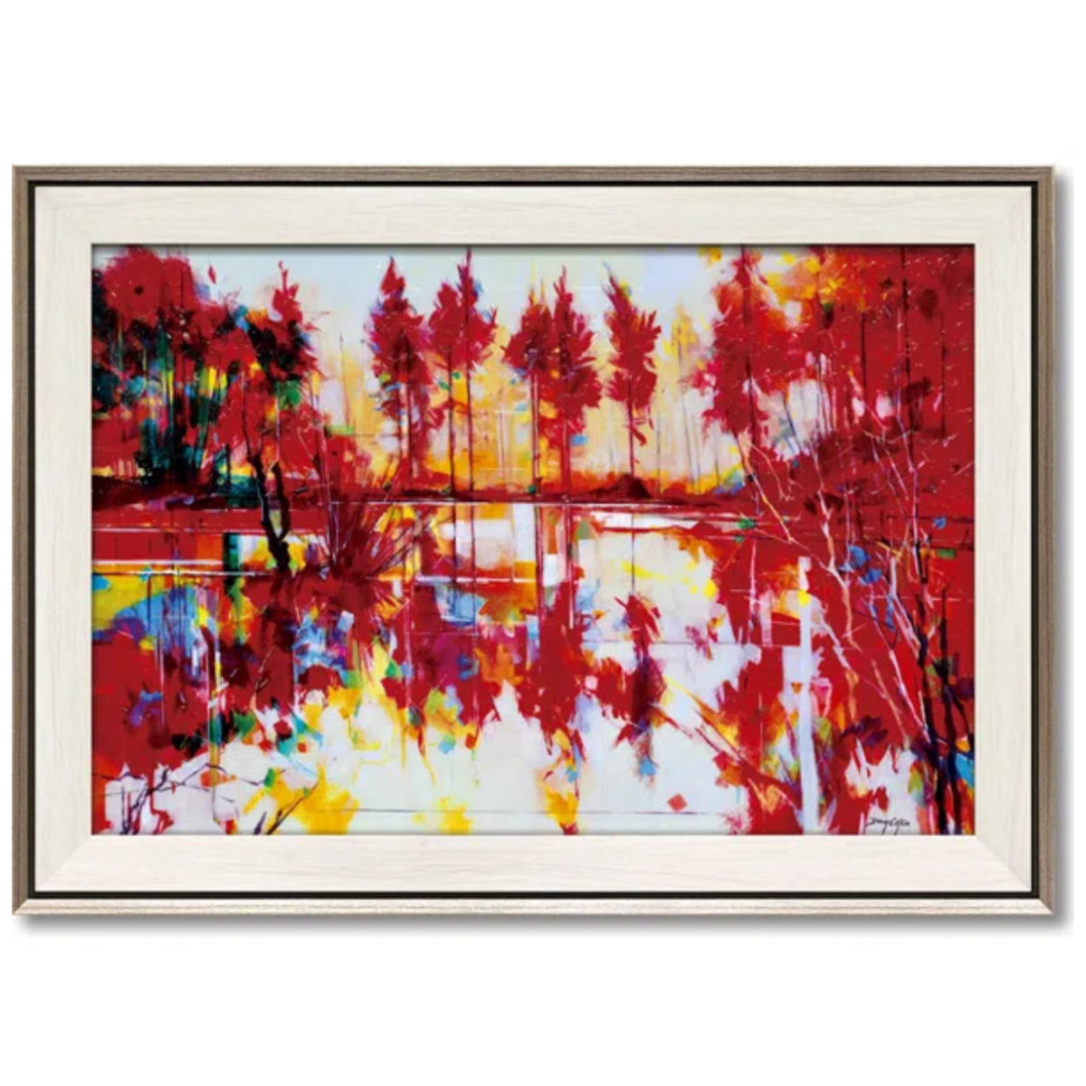 アートパネル ダグ イートン 78.5×56.5cm （ 絵画 絵 アート インテリア 額入り 壁掛け おしゃれ ゲル加工 風景画 ）の画像