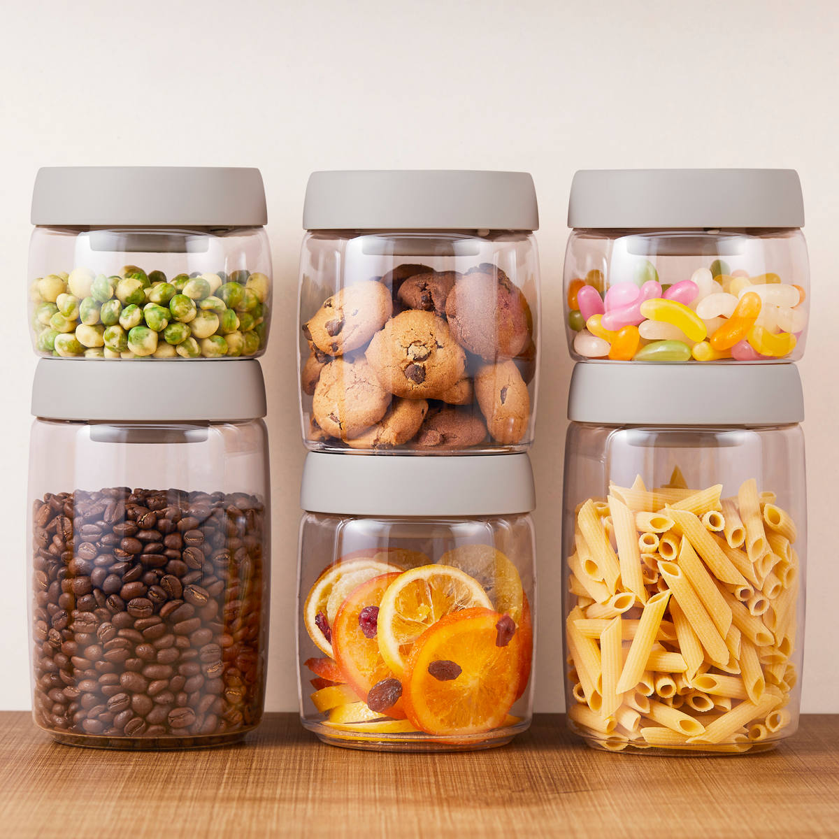 竹原製缶 保存容器 800ml 押すだけ簡単真空キャニスター M （ 真空