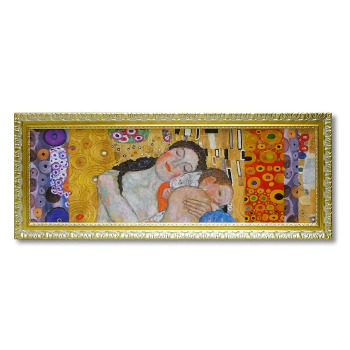 アートパネル クリムト デコパネル コレクション 100×38.5cm （ 絵画 絵 アート インテリア 額入り 壁掛け おしゃれ ゲル加工 名画 ）の画像