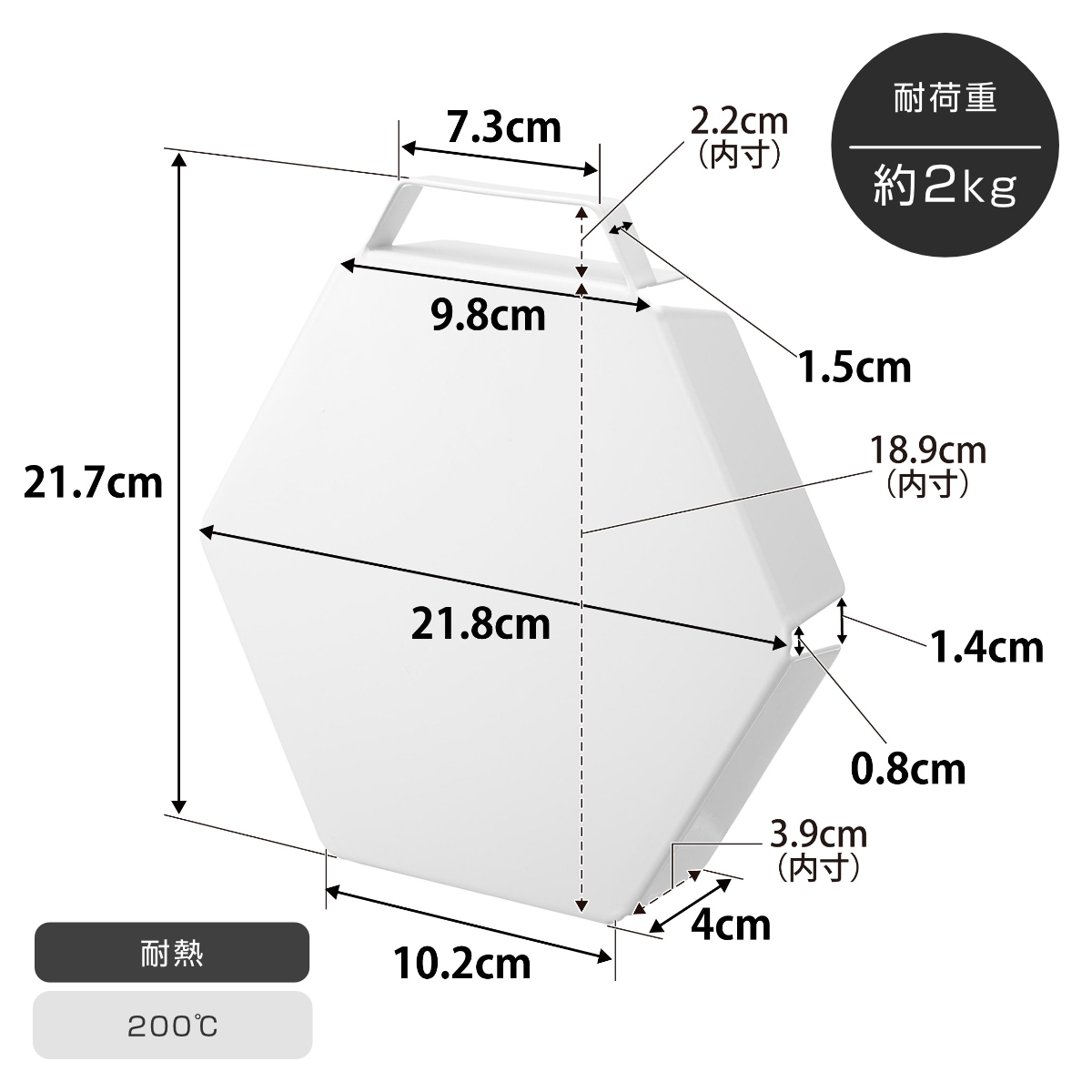 山崎実業 tower 立てて置ける五徳カバー ...の詳細画像4