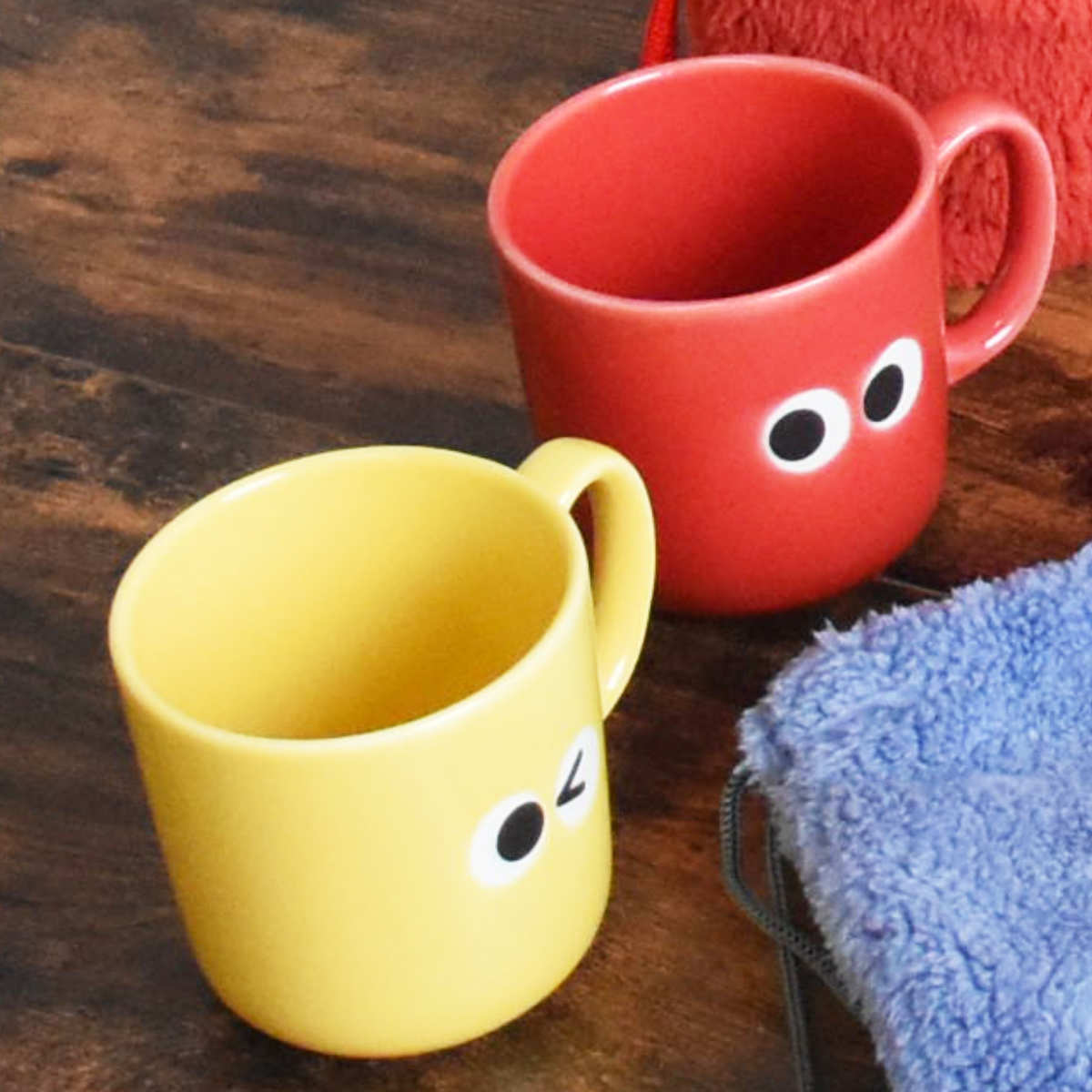 マグカップ 250ml イロイロオメメ 陶磁器...の詳細画像3
