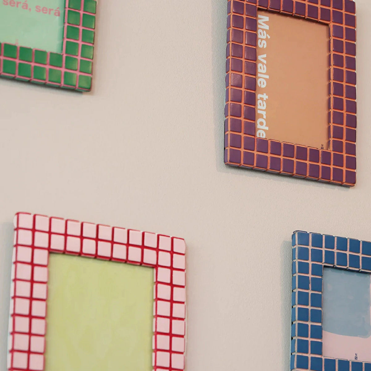 magnet フォトフレーム MEX-03 スクエア セラミック （ 写真立て