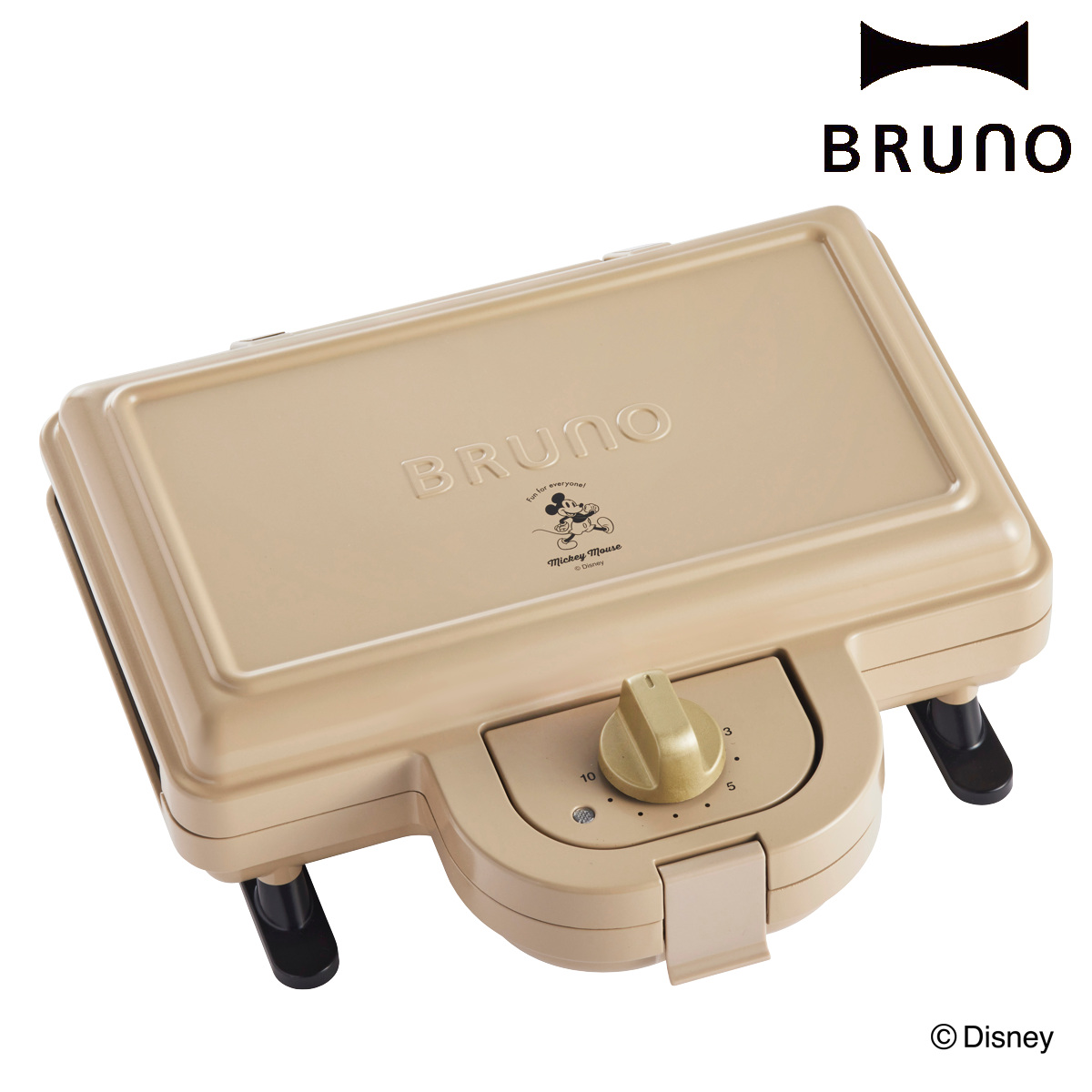 BRUNO（ブルーノ） ホットサンドメーカーダブル 両面焼き DISNEY