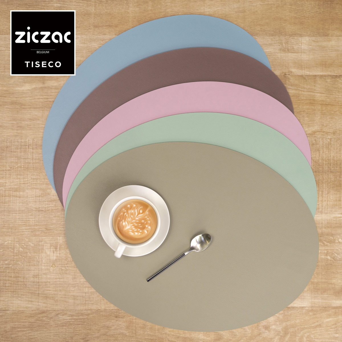 ランチョンマット ziczac トゥーゴー プレイスマット オーバル