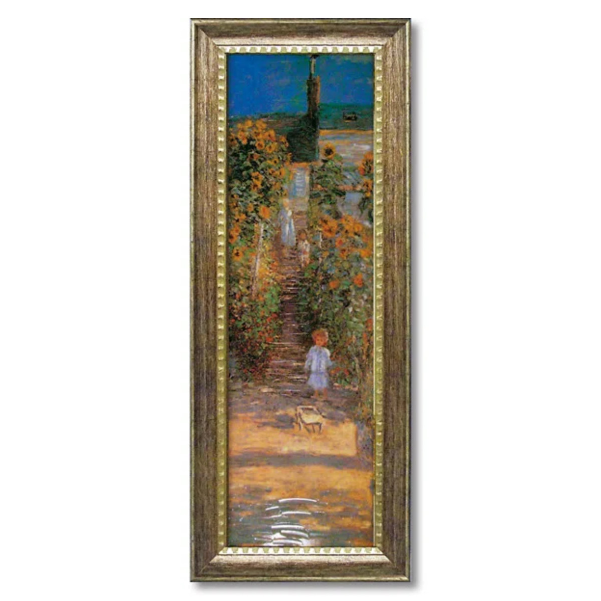 モダンアート　額縁　ミュージアム アートパネル ミュージアム シリーズ モネ 109×44cm （ 絵画 絵 アート