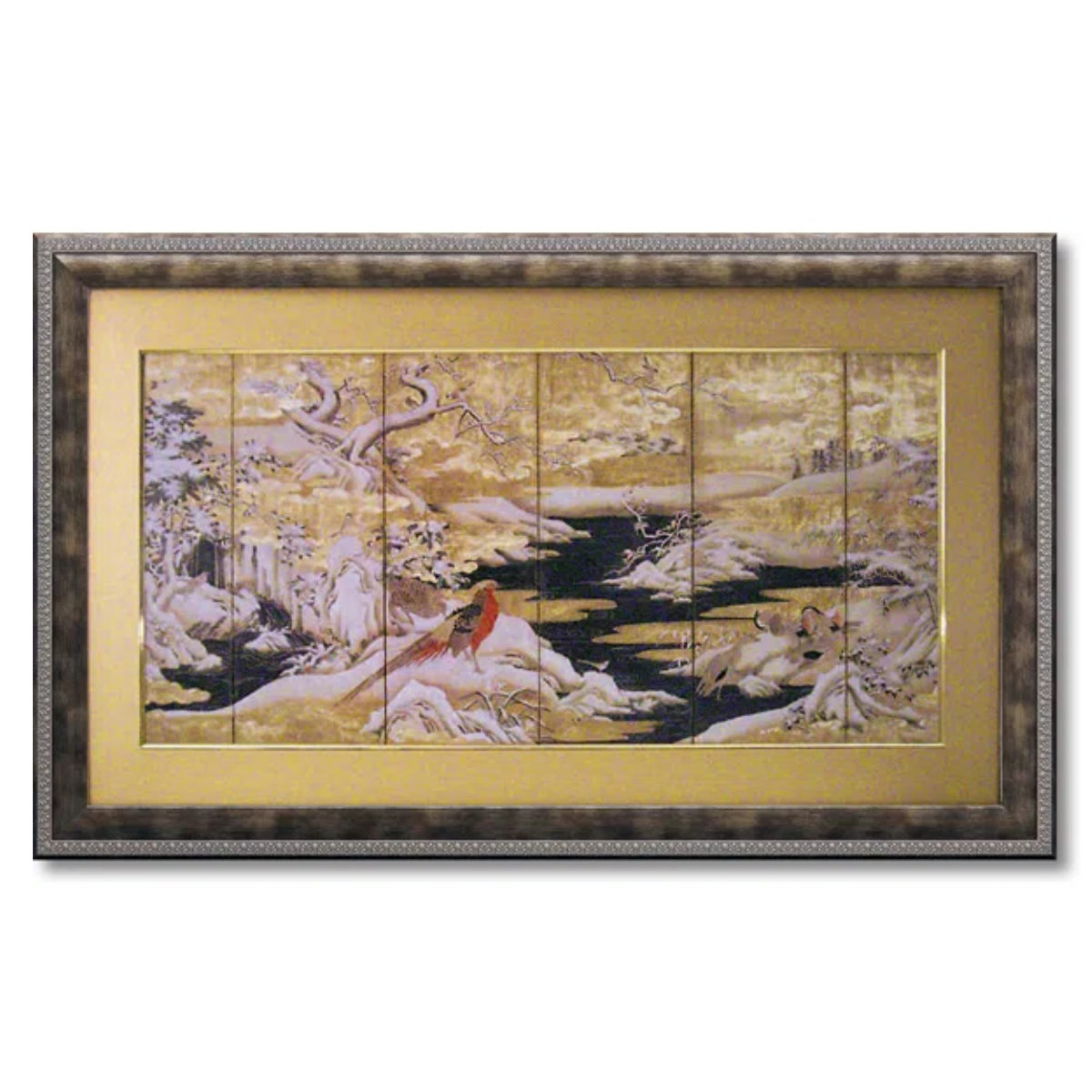 アートパネル 和風フレーム 111×68cm （ 絵画 絵 アート インテリア 額 