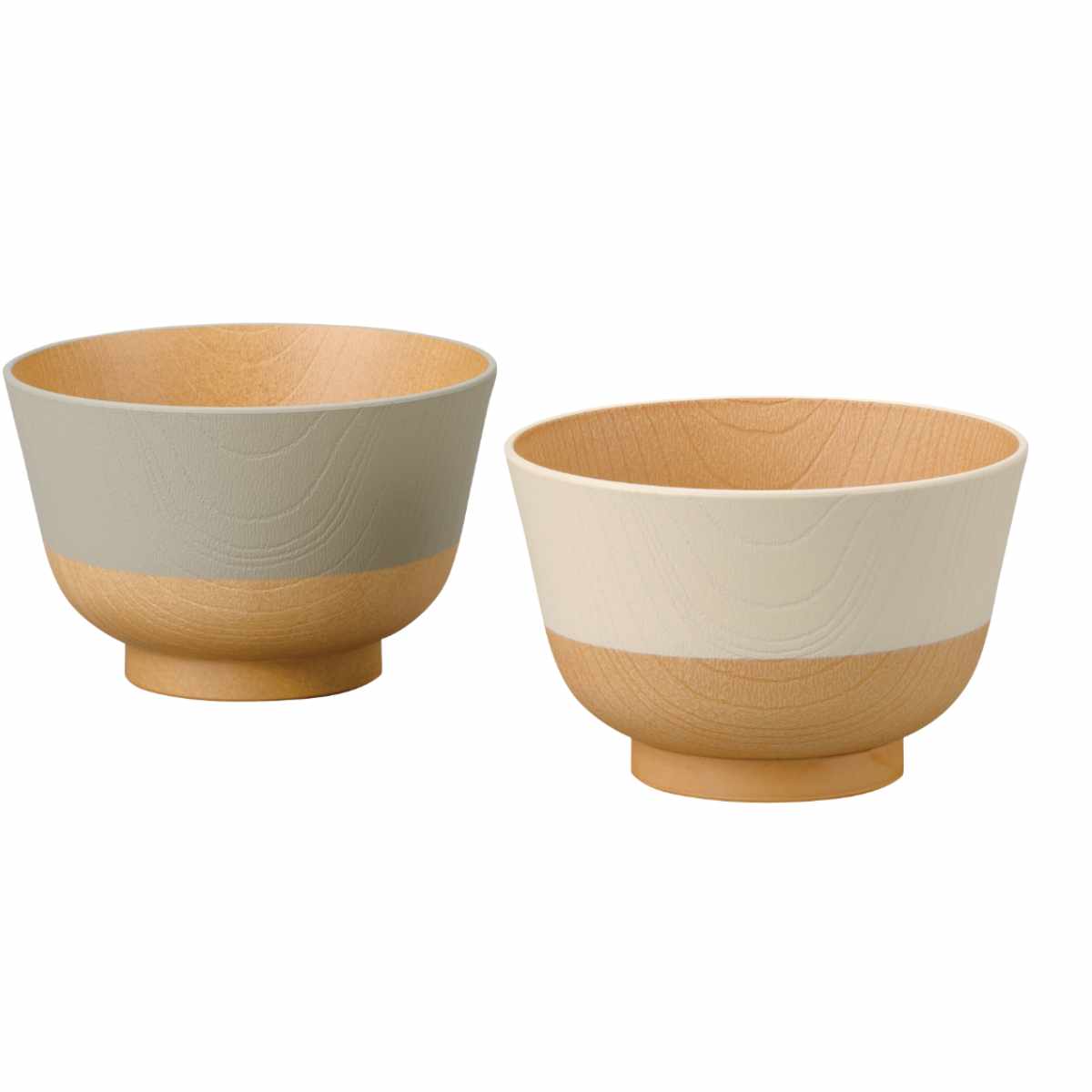 茶碗 330ml やさしい彩り 抗菌 汁椀 2個入 （ 日本製 電子レンジ対応