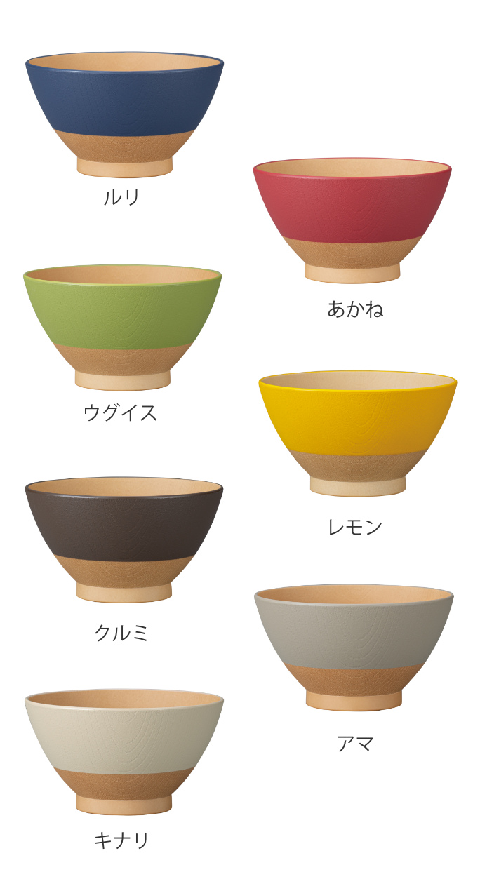茶碗 12cm やさしい彩り 抗菌 飯椀 ( ...の詳細画像2