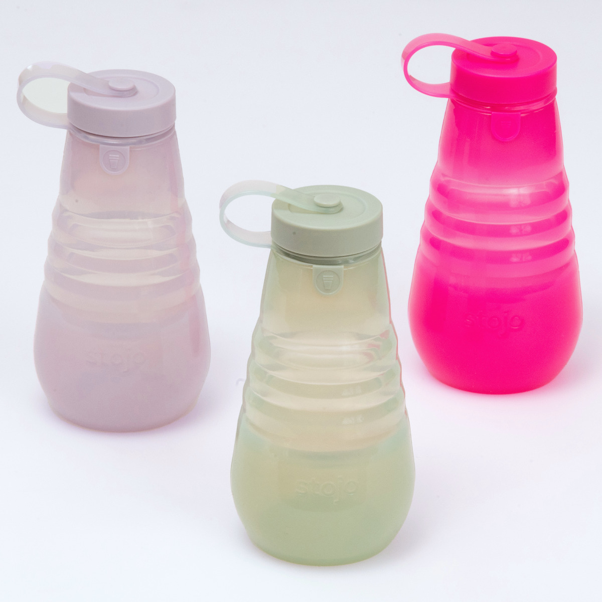 stojo（ストージョ） 水筒 stojo 590ml 折りたたみ 半透明 Jelly