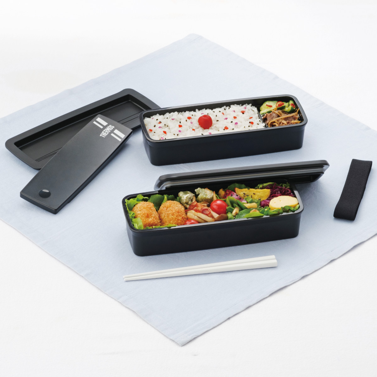 THERMOS（サーモス） 弁当箱 2段 980ml フレッシュランチボックス