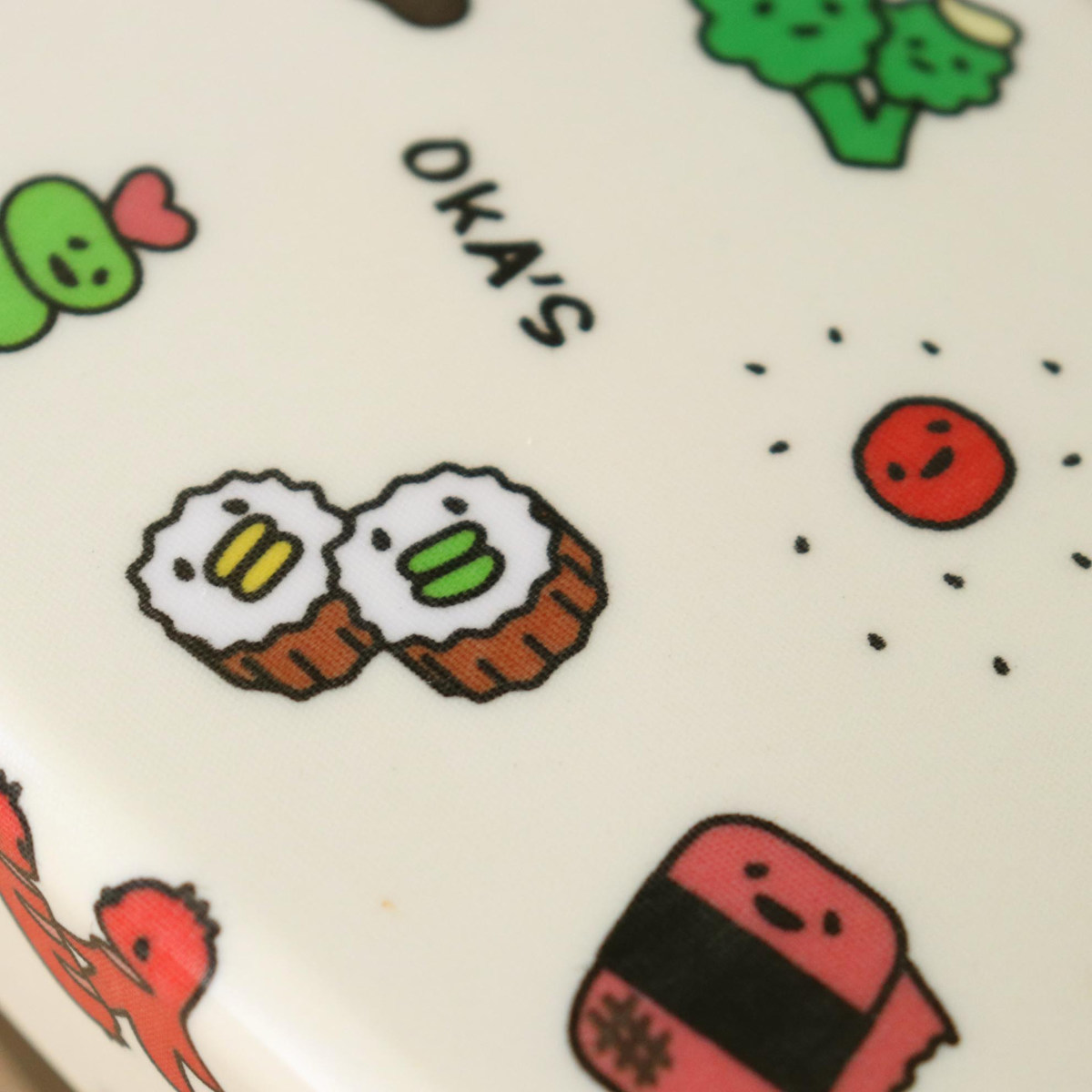 HAKOYA 弁当箱 570ml 2段 布貼小判弁当 570 OKA'S （ お弁当箱 レンジ