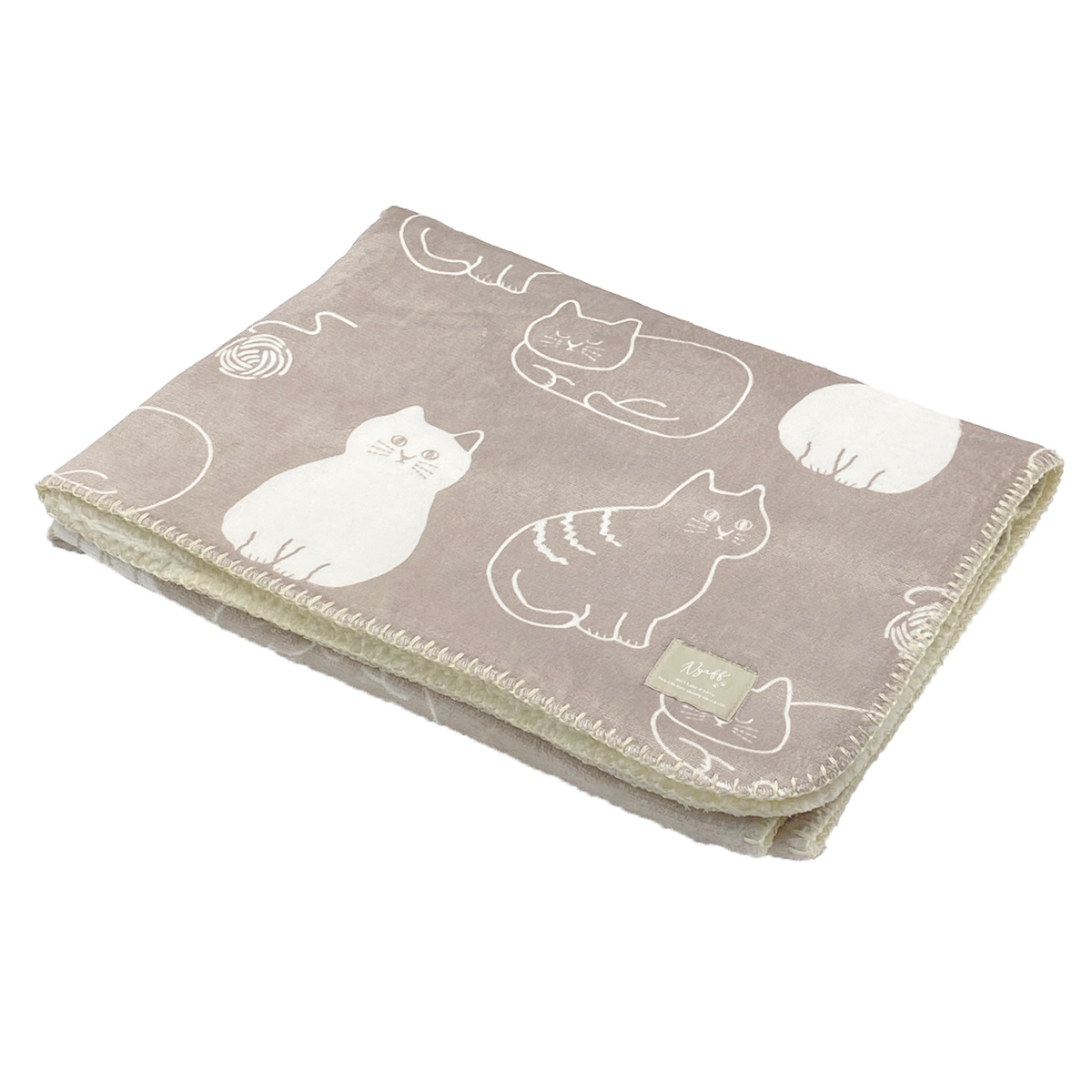 TeaLife（ティーライフ） ブランケット にゃふにゃふ 100x150cm ネコ