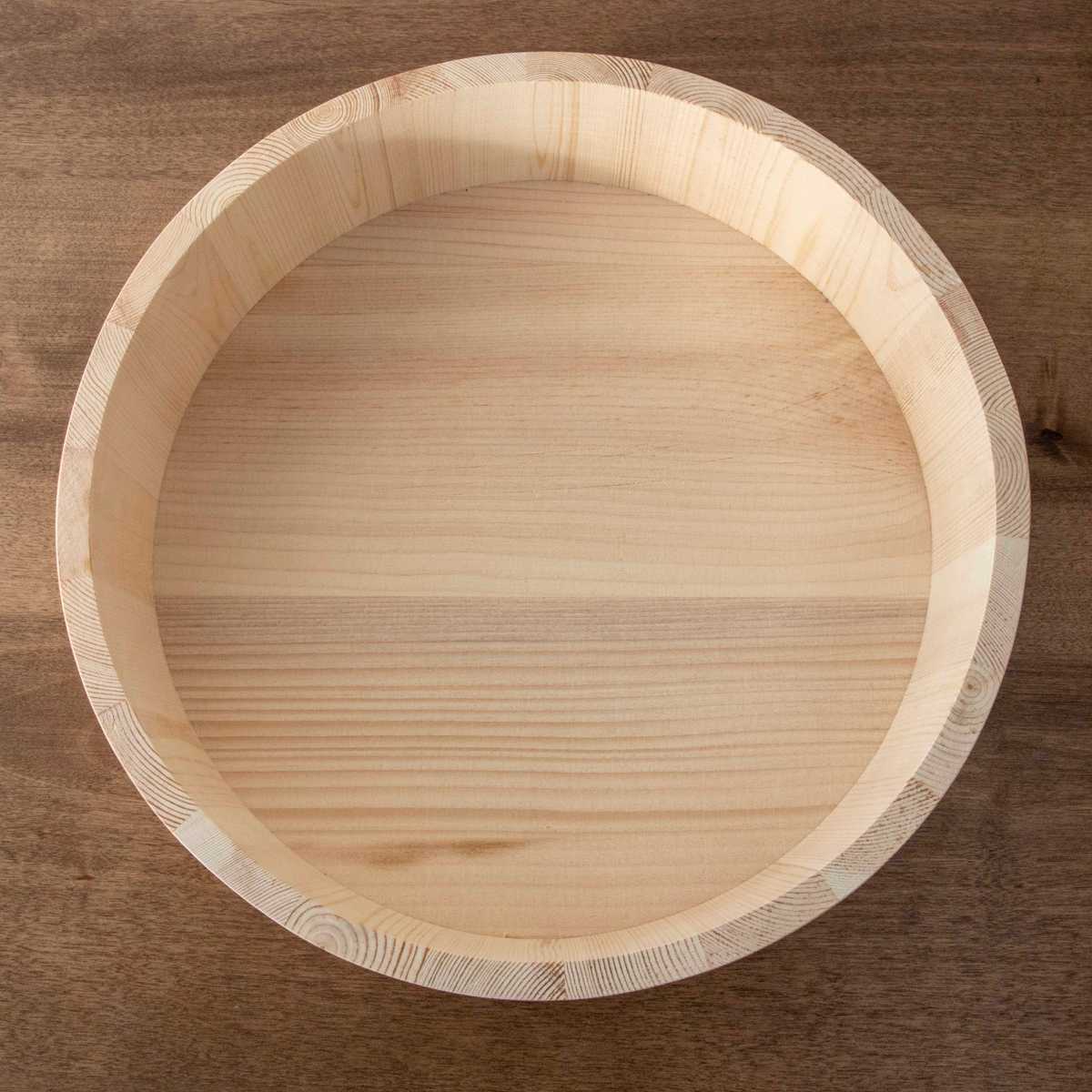 パール金属 寿司桶 39cm 和の里 木製飯台 約一升用 （ すし桶 天然木