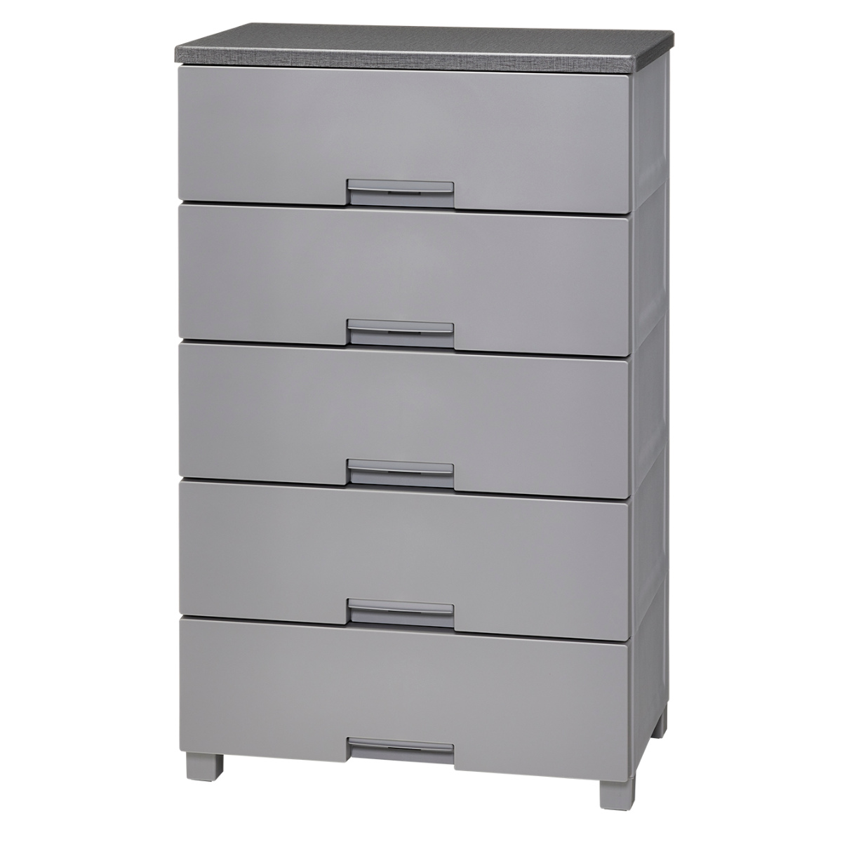 チェスト フィッツチェスト 5段 6505 Fits 幅65×奥行41×高さ105cm （ タンス 引き出し 収納 衣類収納 日本製 完成品 フィッツ プラスチック 引き出しロック ）の画像