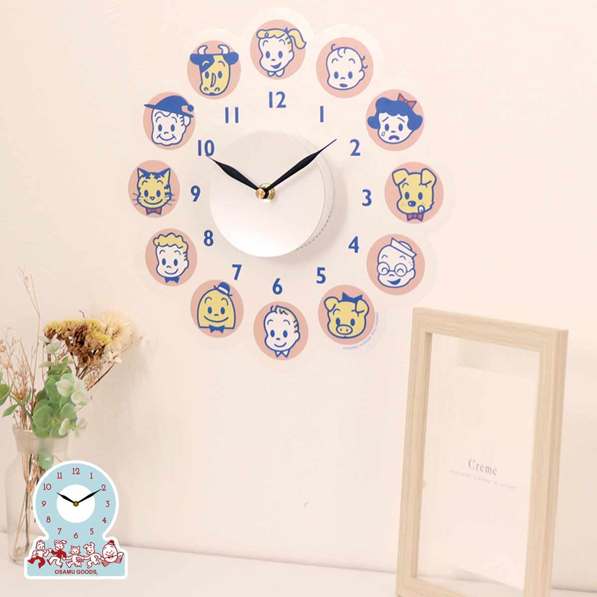 �|�����v OSAMU GOODS �E�H�[���N���b�N�X�e�b�J�[ �\��t�� �i �E�H�[���N���b�N �I�T���O�b�Y ���v �X�e�b�J�[ �A�i���O �V�[�� �\���Ĕ������� �j