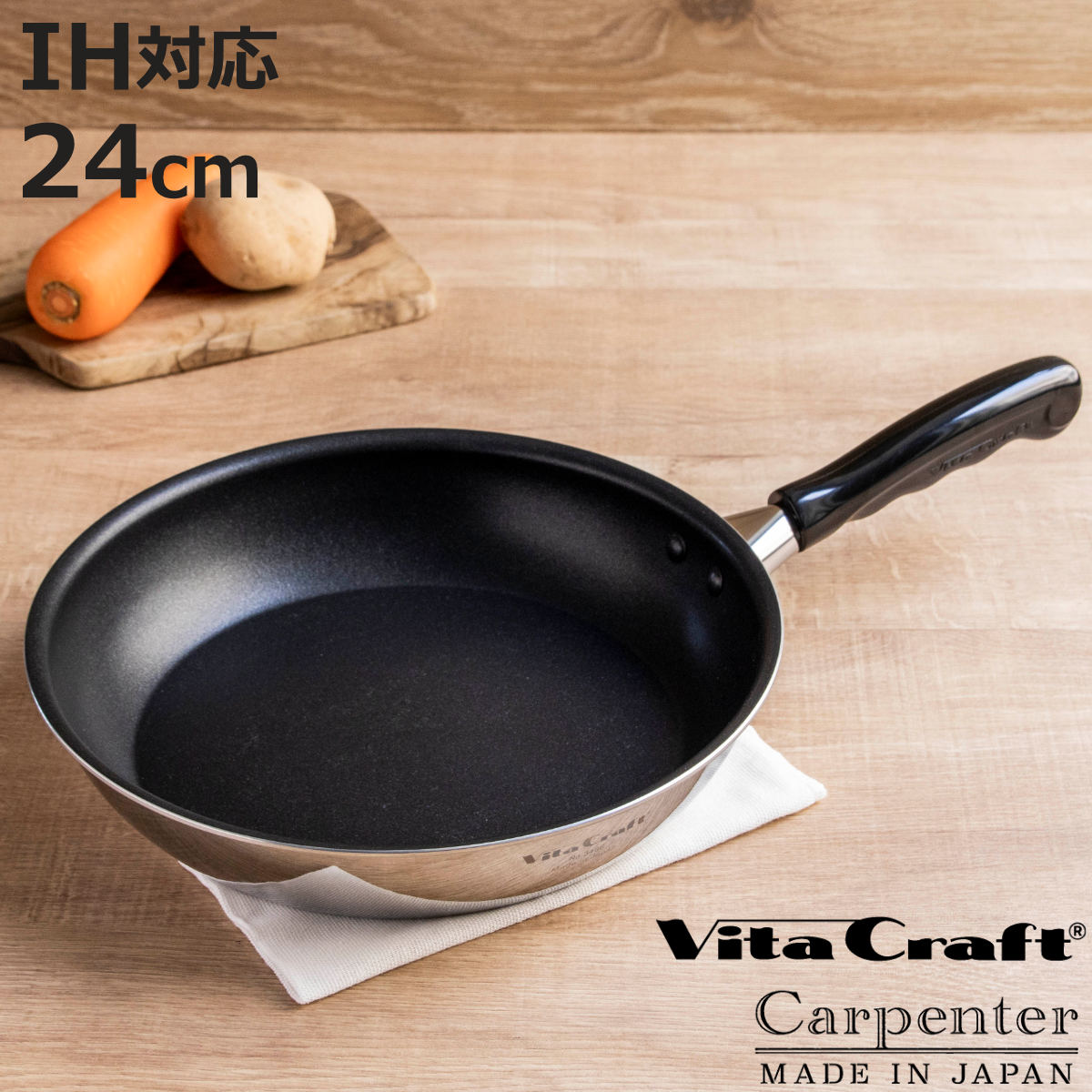 D＆S アルミフォージドグリルパン 26cm IH対応 セラミック加工 DSFG26