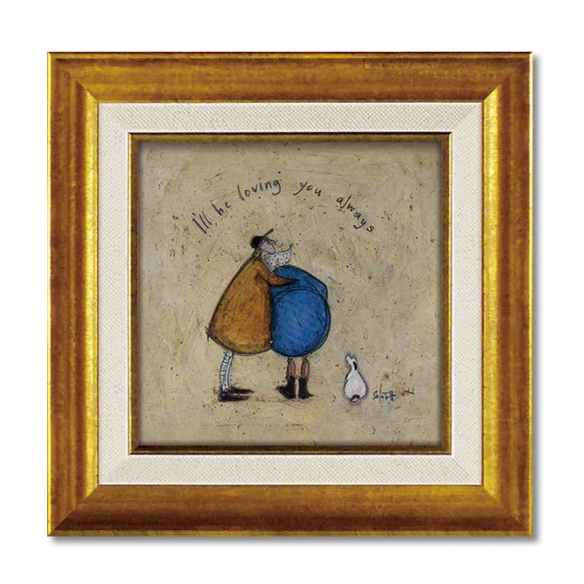 アートパネル サムトフト 23.5×23.5cm ゴールド （ 絵画 絵 アート