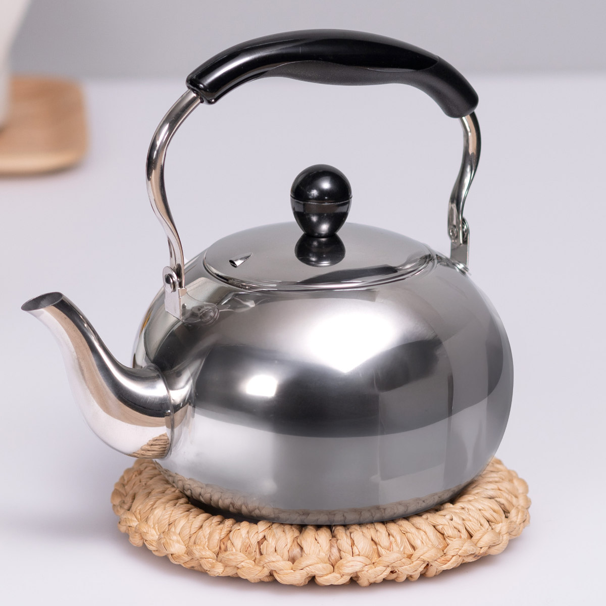 パール金属 ケトル 1.5L IH対応 月のしずく ステンレス製 （ ガス火