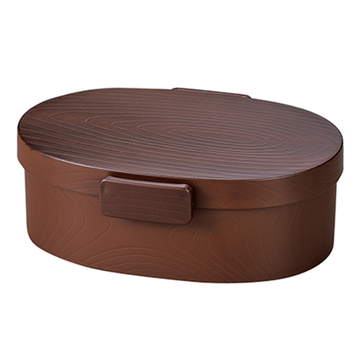 HAKOYA 弁当箱 さっと洗えるお弁当箱 プレミアム 木目小判弁当 大