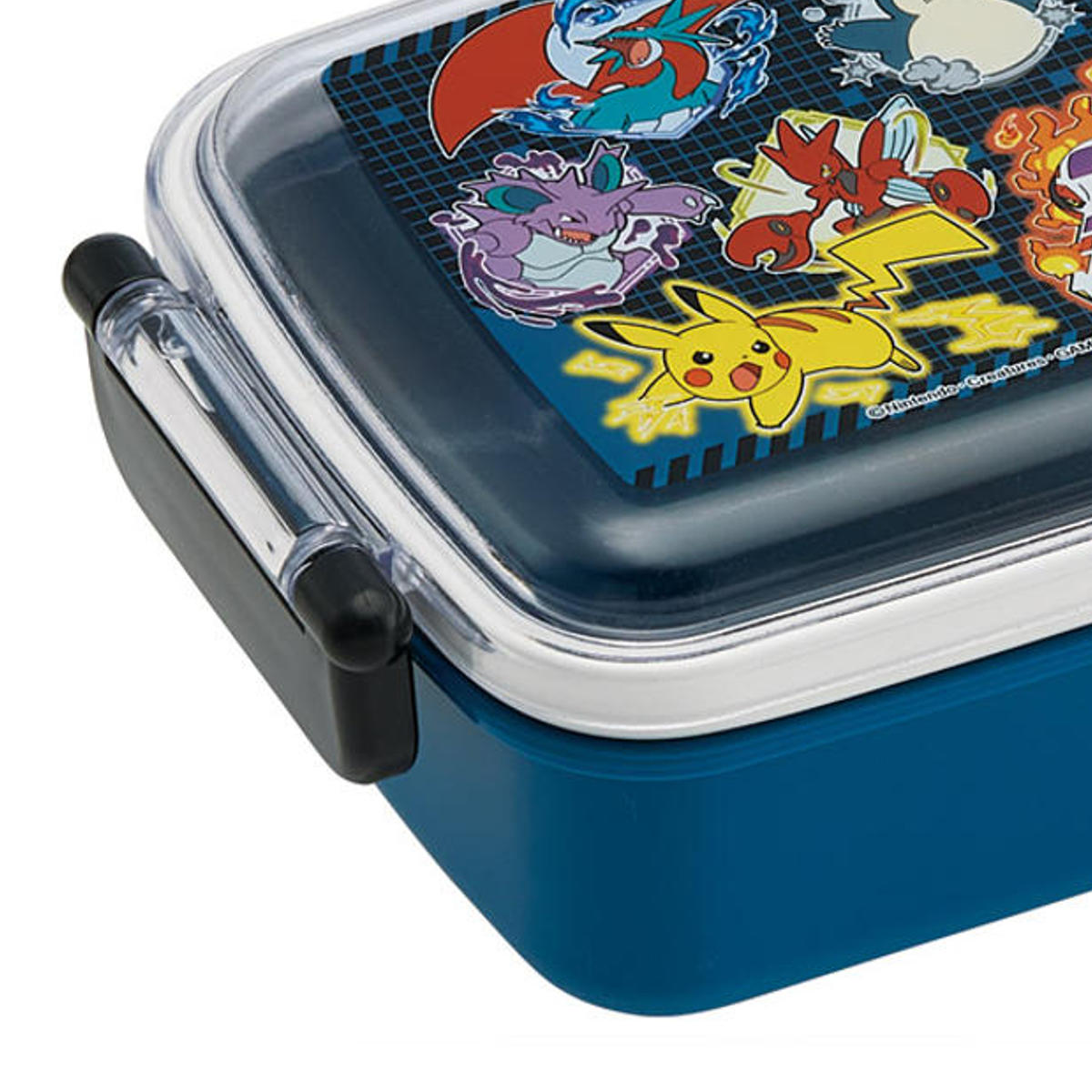 スケーター 弁当箱 1段 450ml 抗菌ふわっとタイトランチ ポケモン25