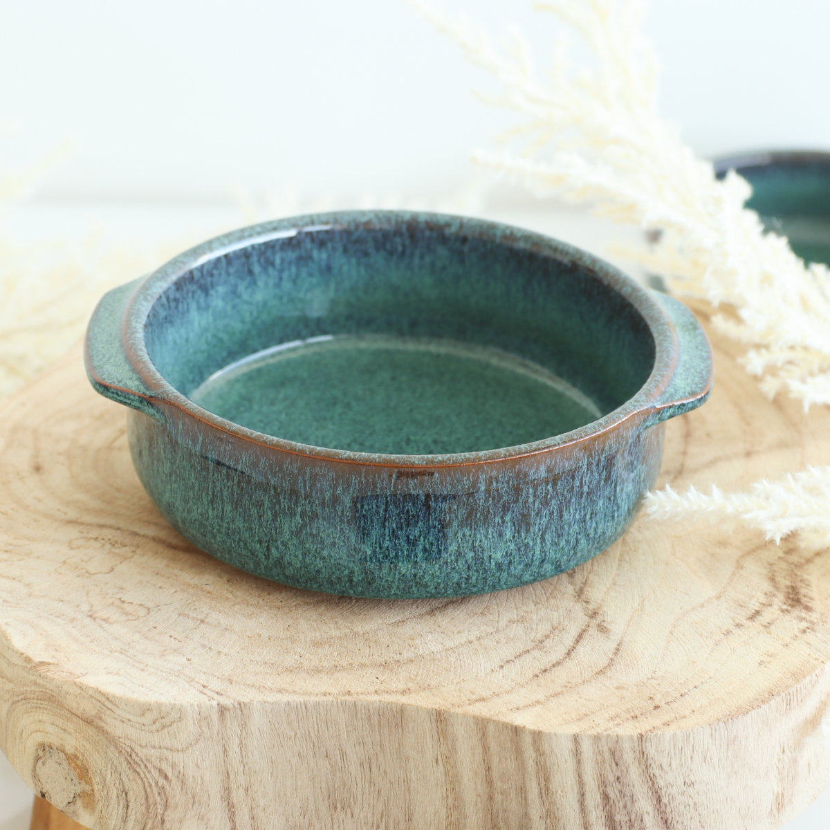 キャセロール M.STYLE エルモ 両手キャセロール 15.8cm （ 陶器 700ml