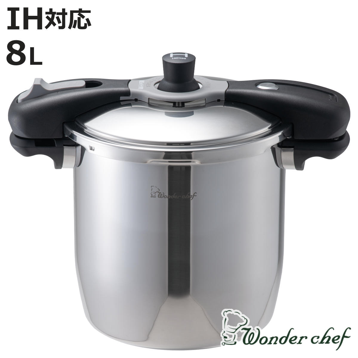 ���͓� 8L IH�Ή� ���@�̃N�C�b�N���� �����_�[�V�F�t wonderchef �i �K�X�ΑΉ� ����� ���͂Ȃ� �Ɩ��p �j