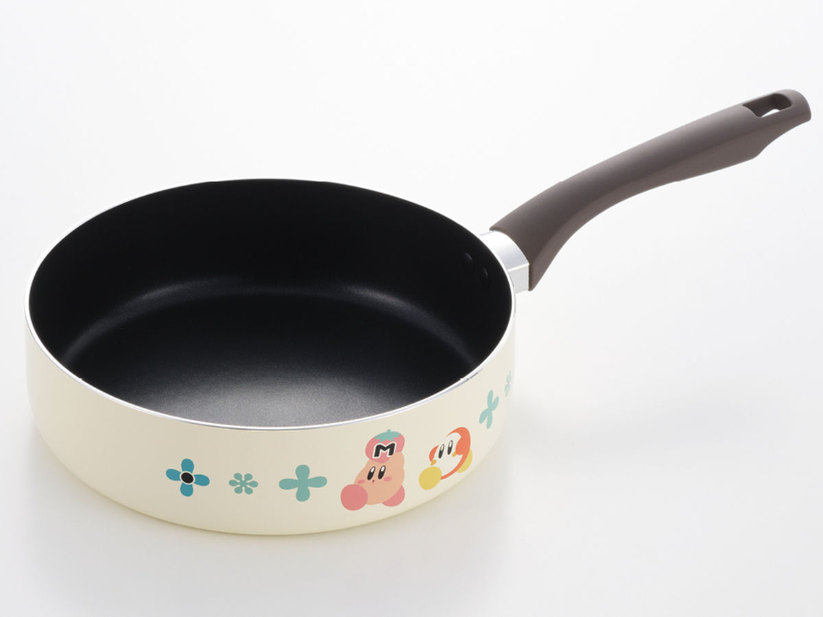 タマハシ フライパン 24cm IH対応 星のカービィ （ ガス火対応 ふっ素