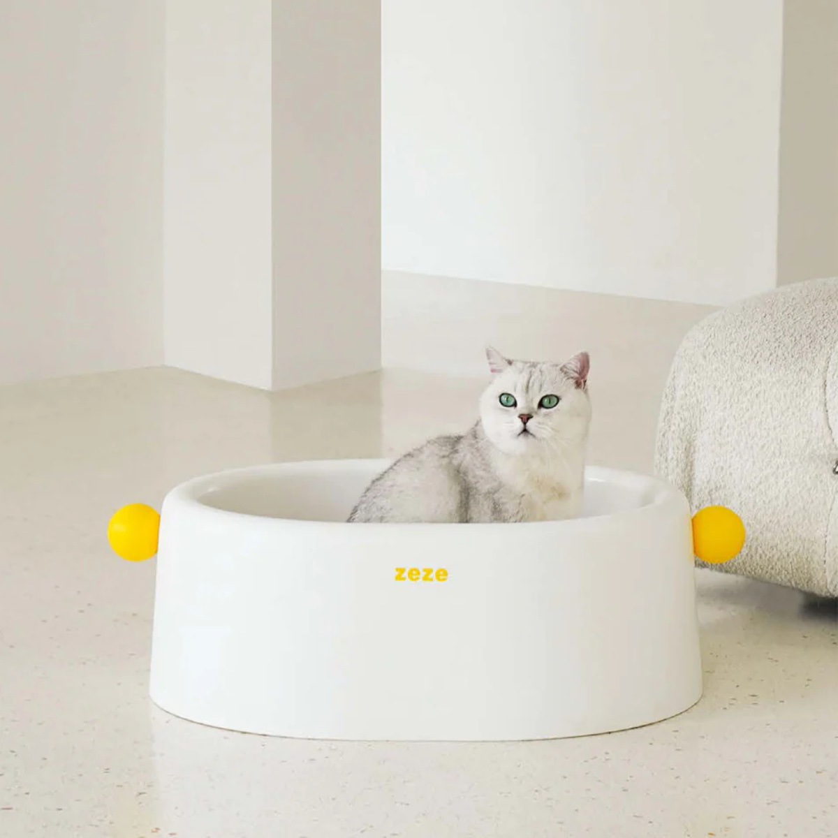 �L�g�C�� Bo Ball Open Cat Litter Box ZEZE �L�� �i �L �g�C�� �L�p �{�� �V���v�� ��^ �֗� �L�̃g�C�� �j