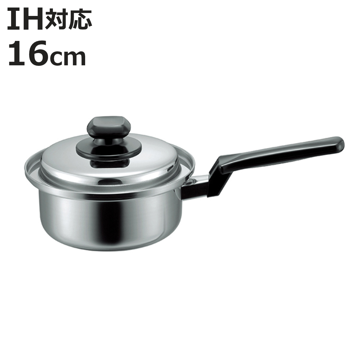 タマハシ ヘルシークック IH対応 片手鍋 16cm HC-16S (鍋) 価格比較
