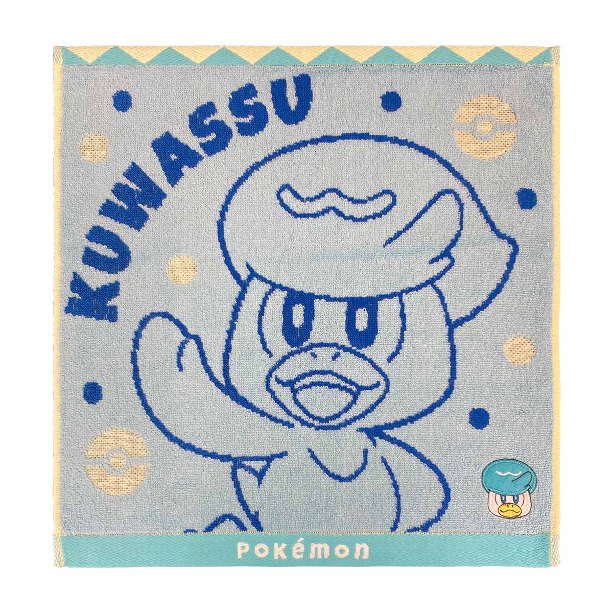 ポケモン 初代ドット風 ハンドタオル　20周年記念　ポケットモンスター suteteko_hys046