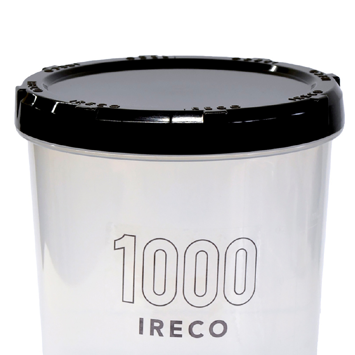 Ireco Cage 小久保工業所 保存容器 IRECO 食品保存容器 Mサイズ 1L ( キャニスター プラスチック容器 フードストッカー 日本製 丸型 深型 ...