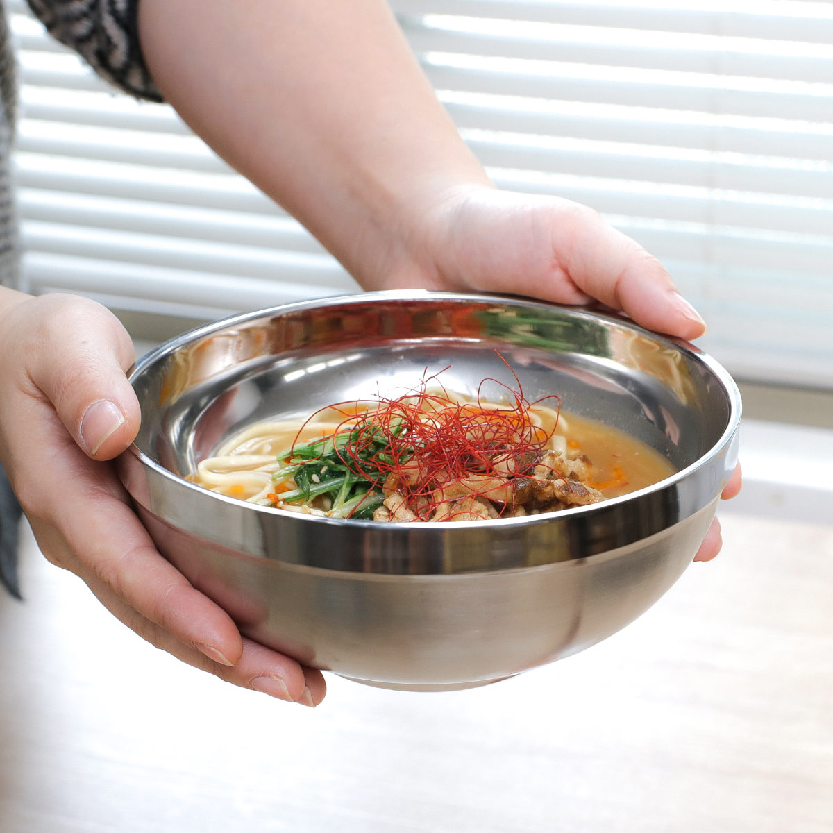 どんぶり ステンレス 深型食器 17.8cm ...の詳細画像2