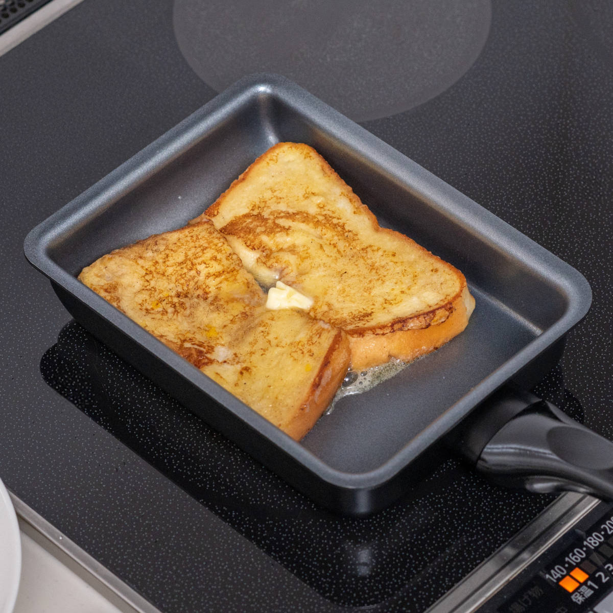 卵焼き器 13×18cm IH対応 蓋付き 深型 ちょい深玉子焼き器＆シリコン