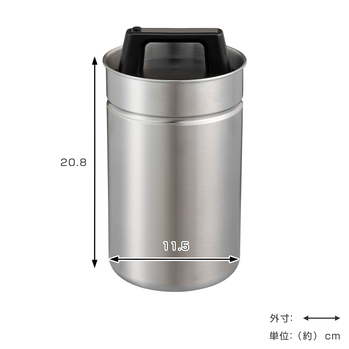 ゴミ箱 atomico 密閉できる 生ごみキャ...の詳細画像2