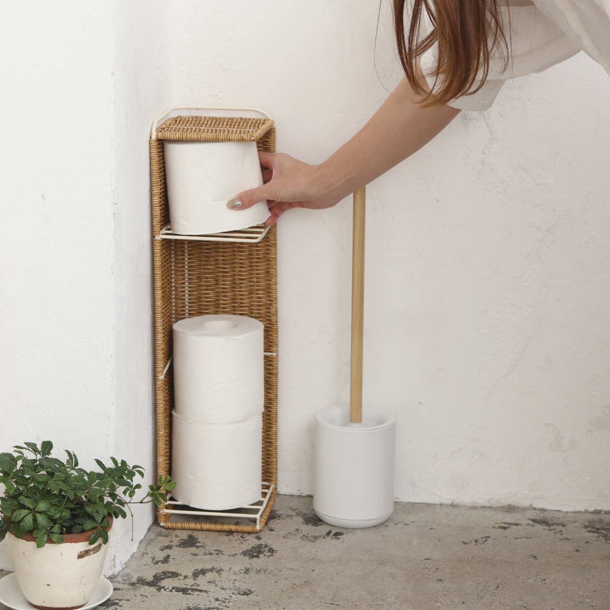 トイレ用品 トイレットペーパー ストッカー」の人気商品一覧 | 安い