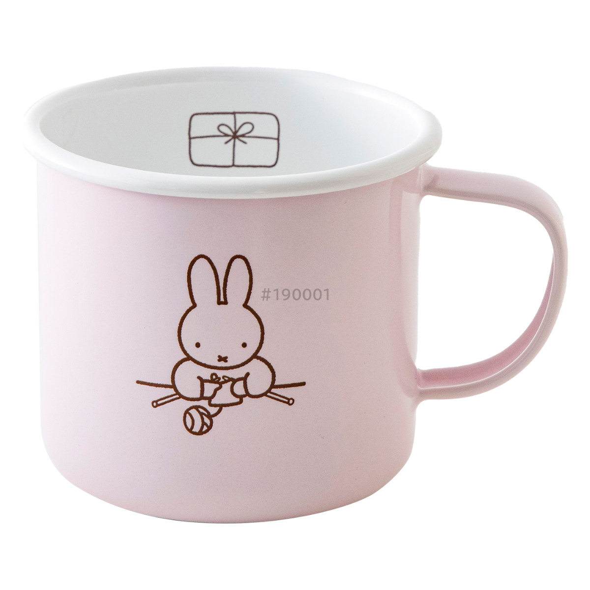 富士ホーロー マグカップ 400ml ミッフィー パステルシリーズ 8cm