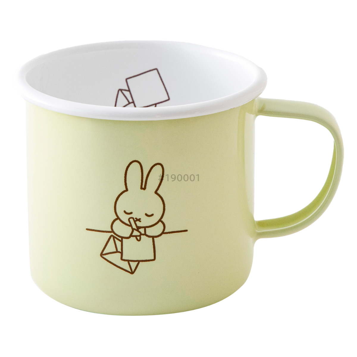 富士ホーロー マグカップ 400ml ミッフィー パステルシリーズ 8cm