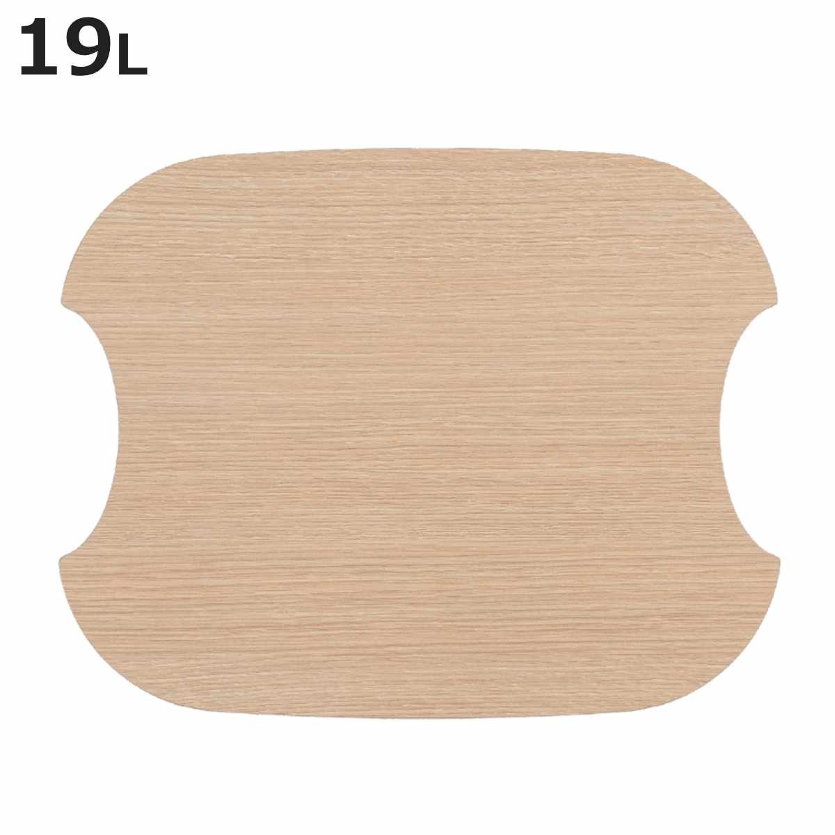 ふたカバー CURVER Knit スクエアバスケット 19L用 （ カーバー スクエアバスケット用 19L 蓋カバー ふた ）