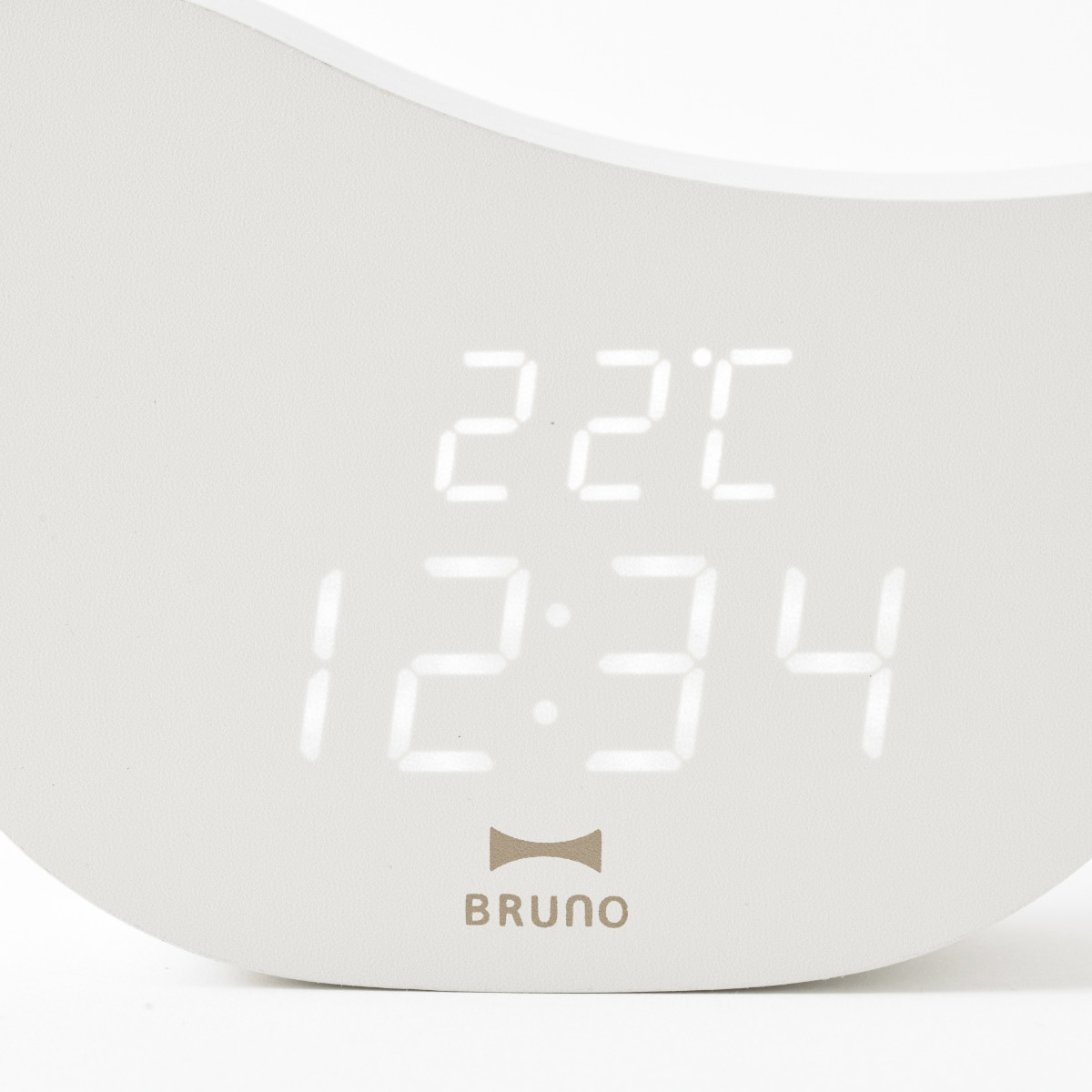 BRUNO（ブルーノ） 置き時計 モチーフクロック 温度計付き （ ブルーノ