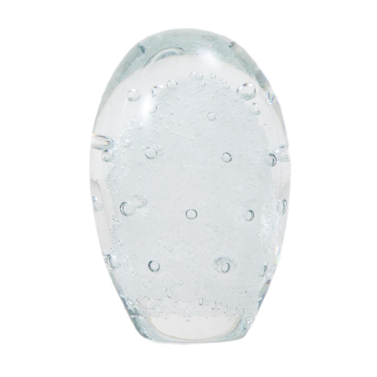 お値下げ中 インテリア　ガラス　工芸品 藤栄 ガラスインテリアオブジェ（Glass interior objects） 泡 S
