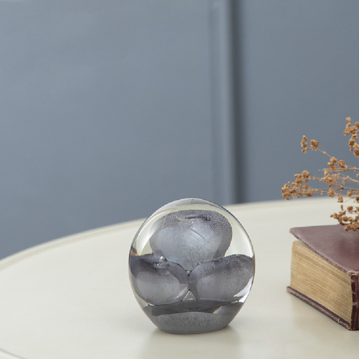 藤栄 ガラスインテリアオブジェ（Glass interior objects） 泡 S