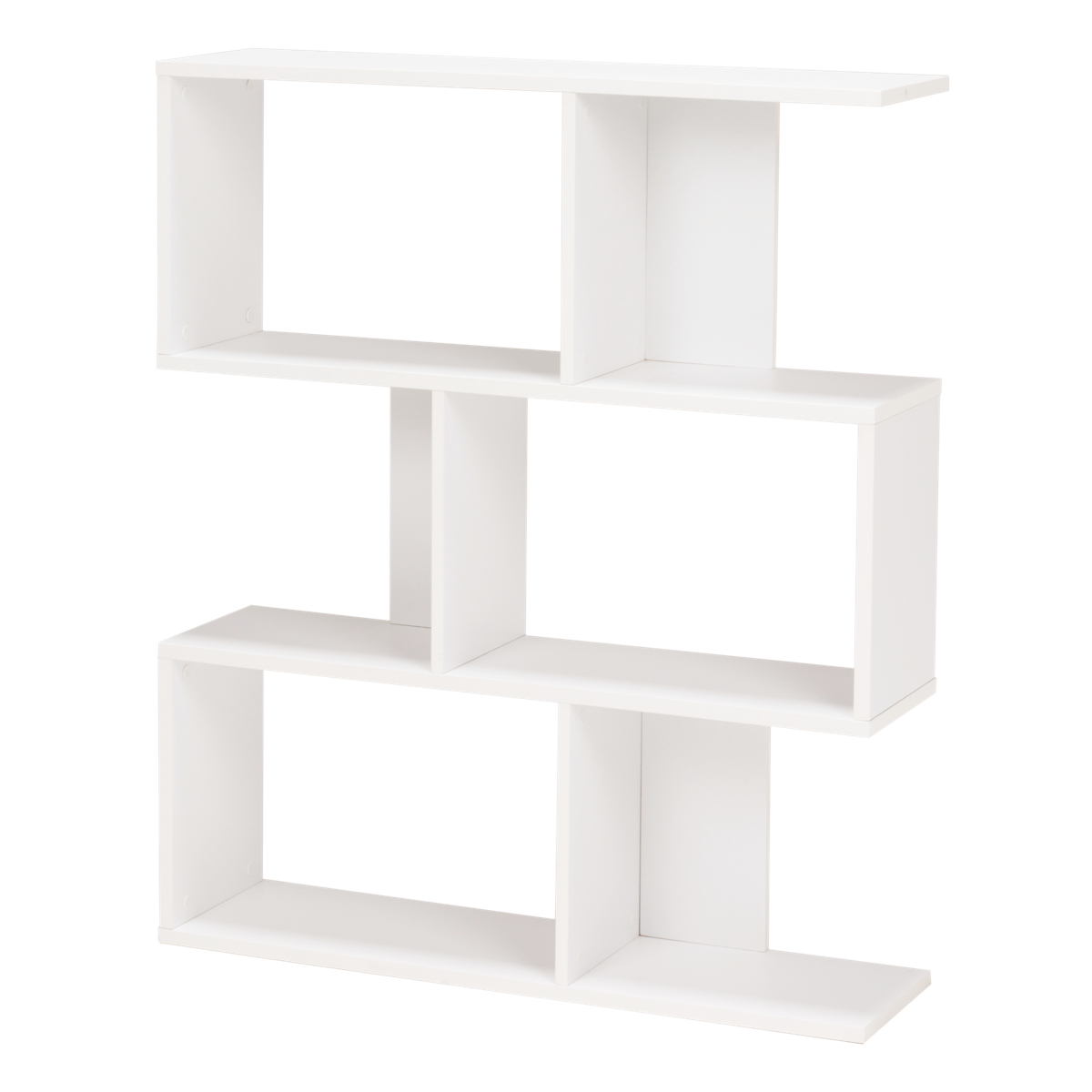 HAGiHARA（萩原） オープンラック 幅90cm 3段 A4対応 魅せる収納