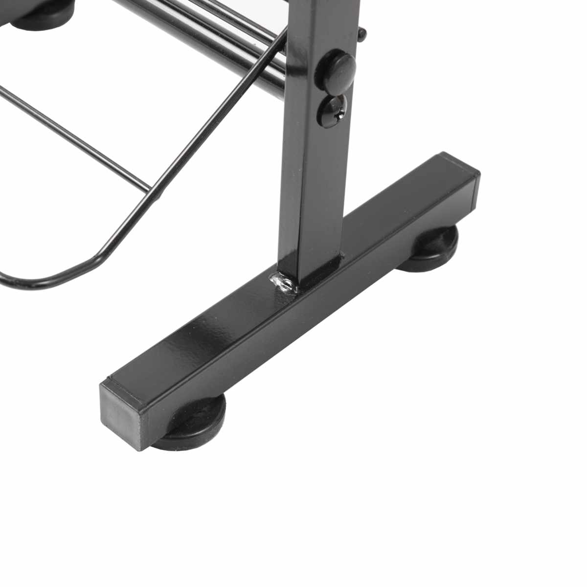 突っ張り シューズラック 幅75cm 薄型 ブラック 日本製 見せる収納 （ 壁面収納 つっぱり スリム 省スペース 靴収納 最大36足 ）_11