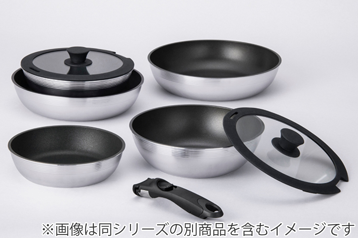 北陸アルミニウム フライパン 蓋 22cm CAST VARIUS ガラス蓋 （ 取っ手